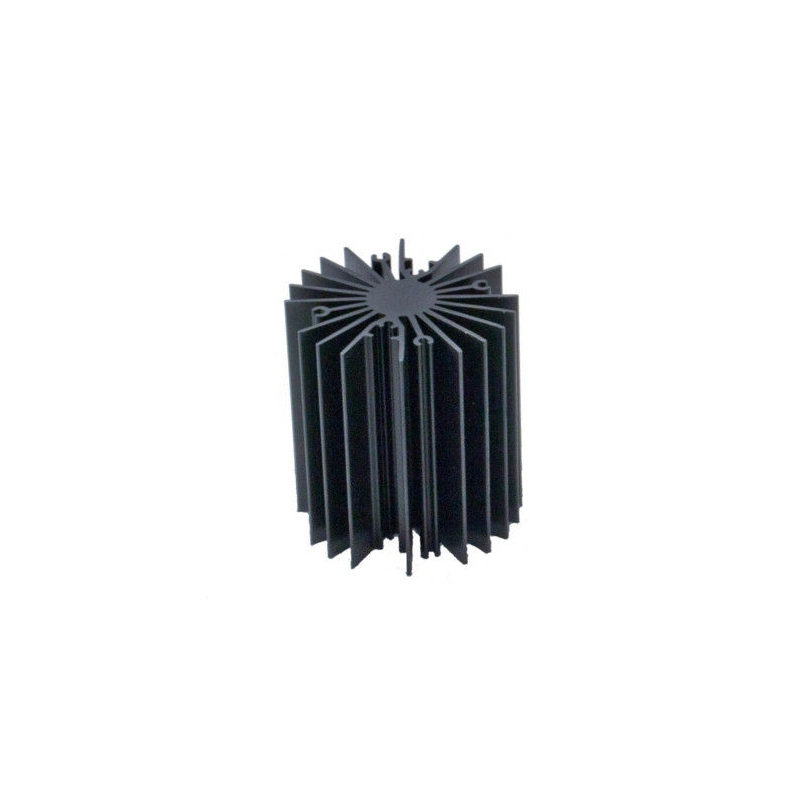 China Manufacture OEM Customized Electrical 100mm Aluminum Circular Heatsink