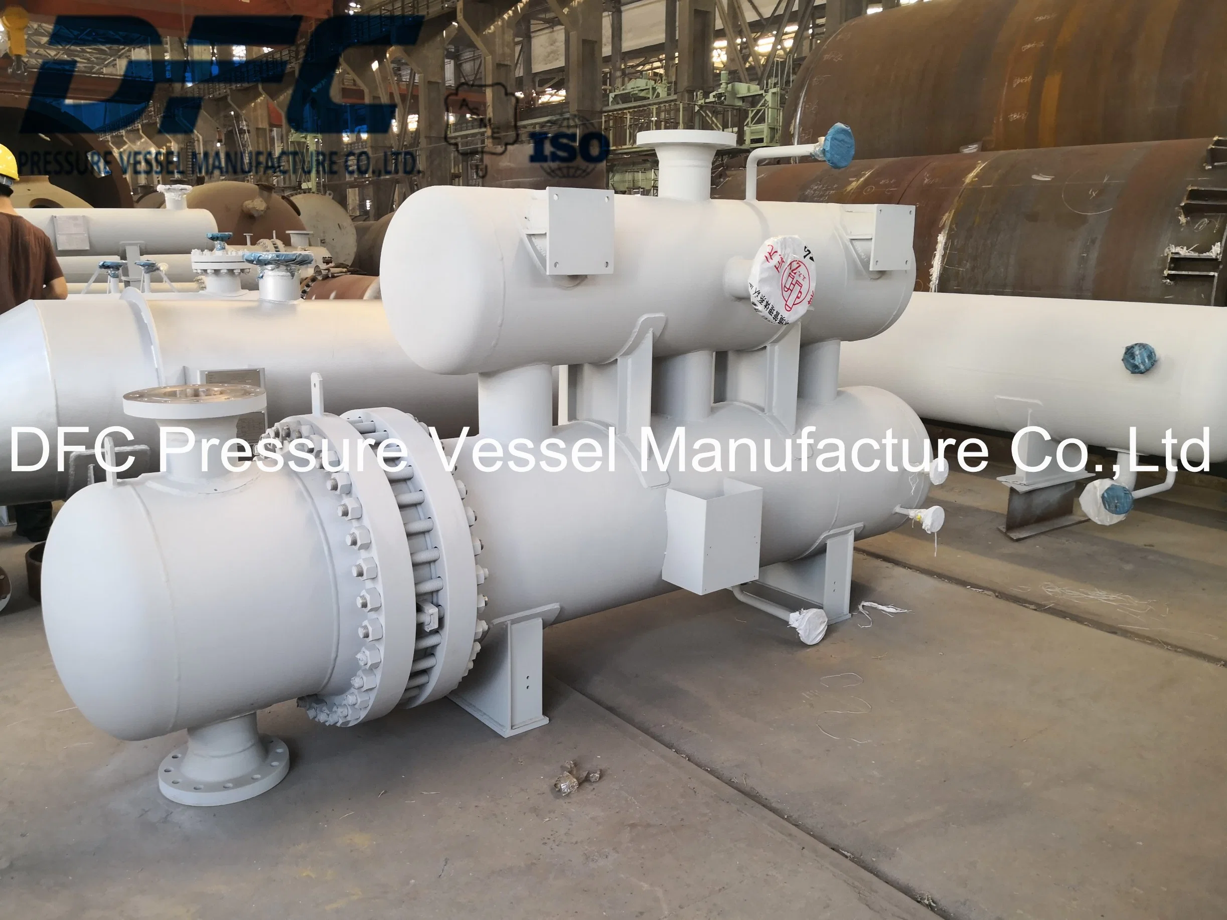 ASME Approved Industrial Steam Cooler Heater Shell and Tube Heat Exchanger