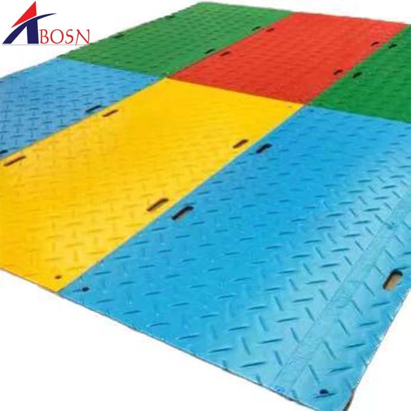 Light Duty Extruded HDPE Plastic Ground Protection Event Mat