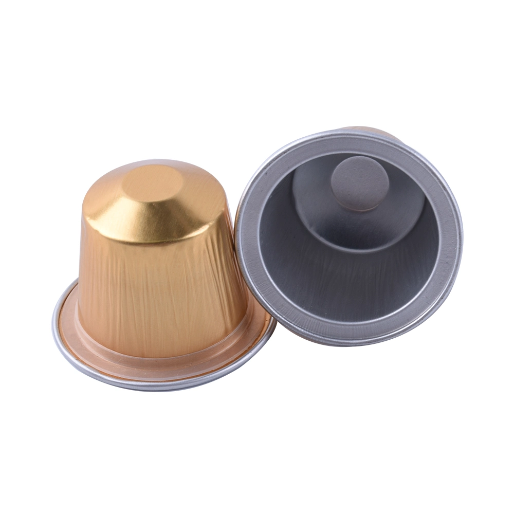 Disposable Aluminum Hot Selling Nespresso 15ml Coffee Capsule with Lids