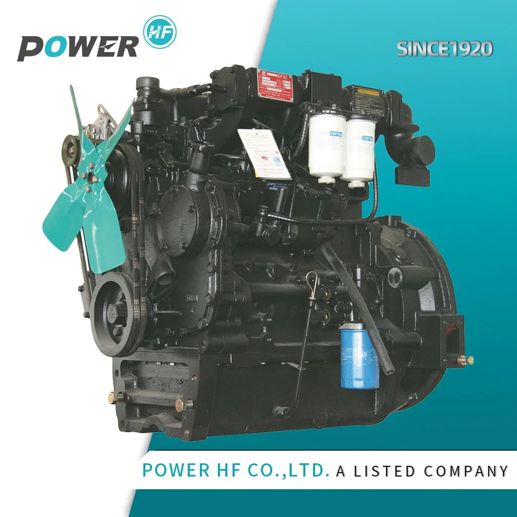 Machinery Diesel Engine for Light Truck/Wheel Loader/Diesel Generator Set/Fire Water Pump/Agriculture 80kw Big Diesel Engine with Two 2 Cylinder for Tractor