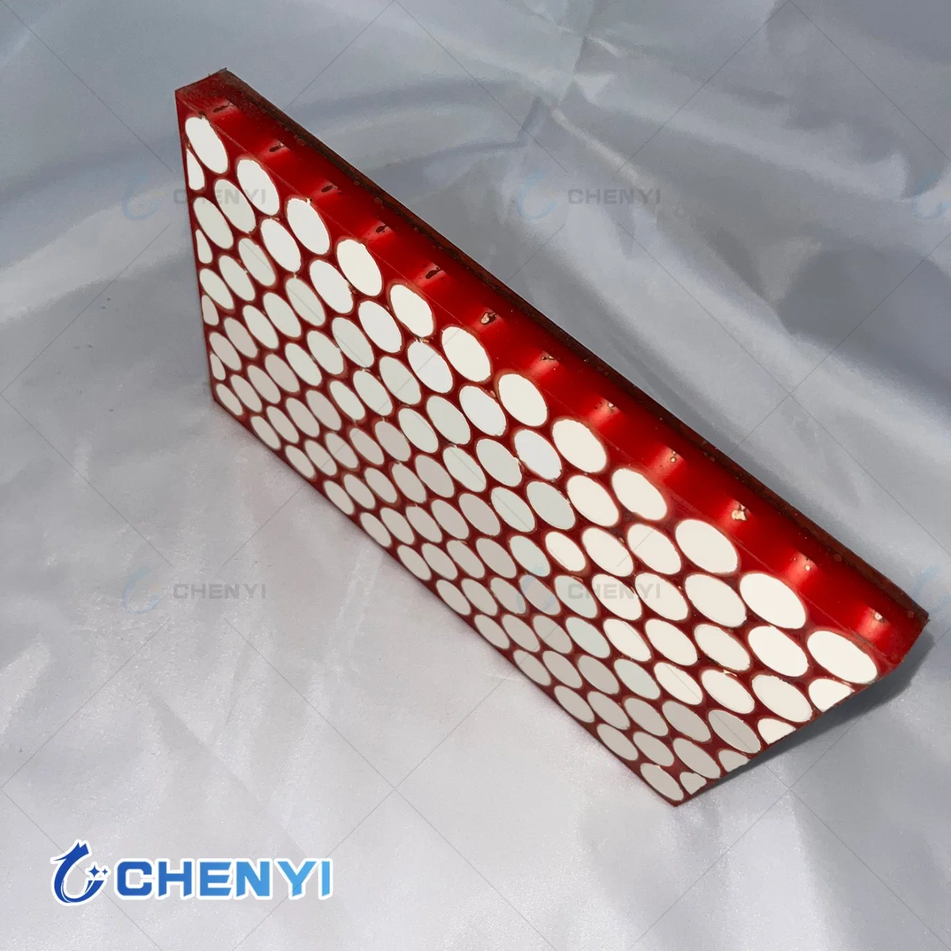 Factory Direct Sale (ceramic+rubber+steel composite liner) 92% 95% Alumina Ceramic Wear-Protection Plate