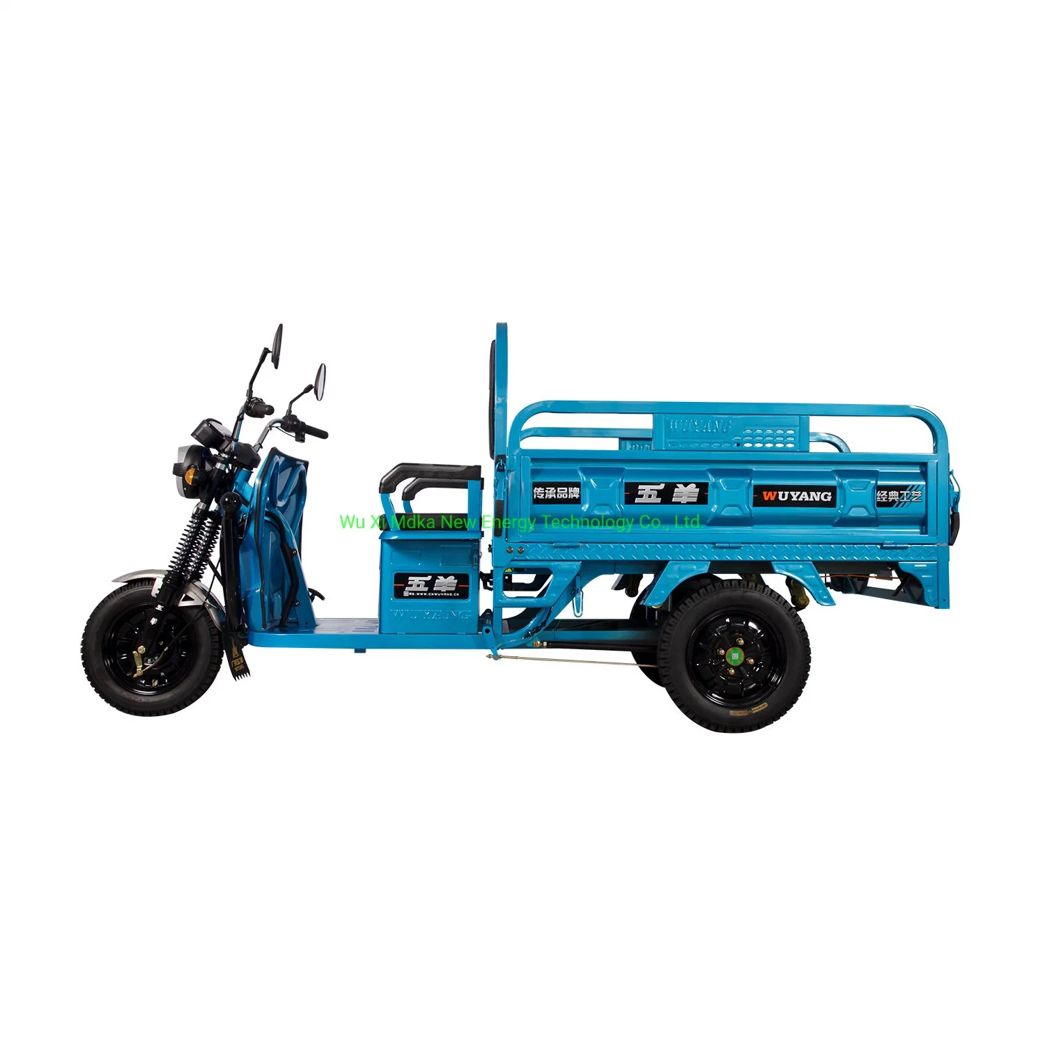 Battery Powered China Driving Cabin Optional Cargo Trike Loader