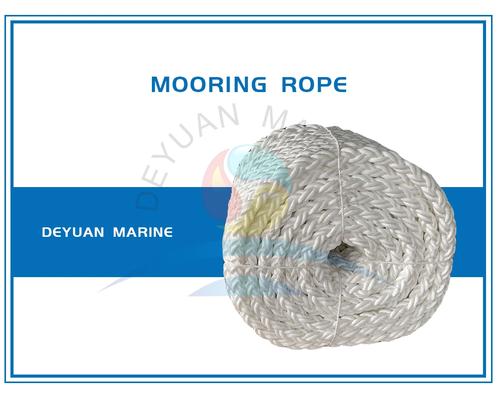 High Strength Polyester Mooring Rope Abrasion Resistant Marine Rope