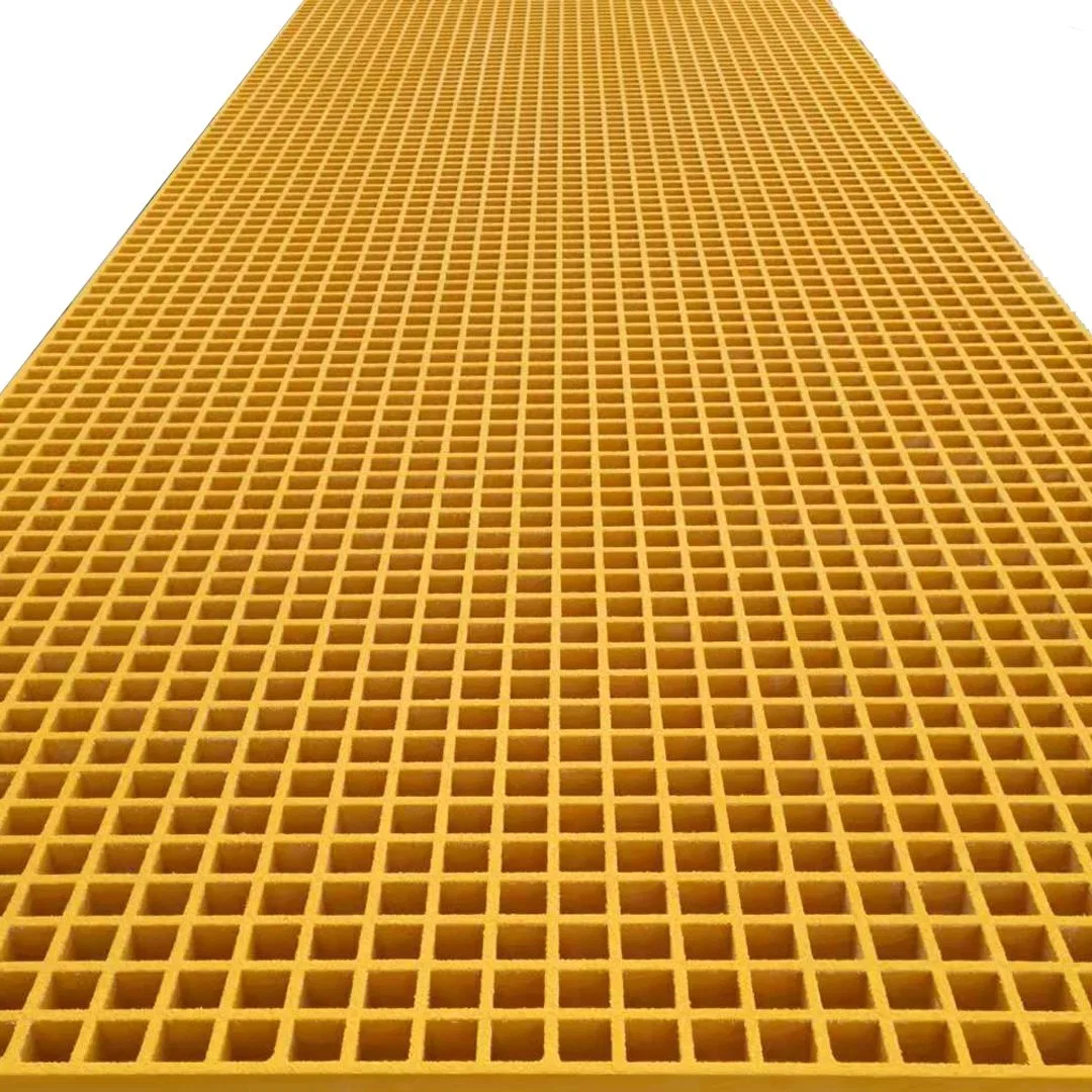 38*38mm Grid 1.5 Thick Molded FRP/GRP Power Stations Grating