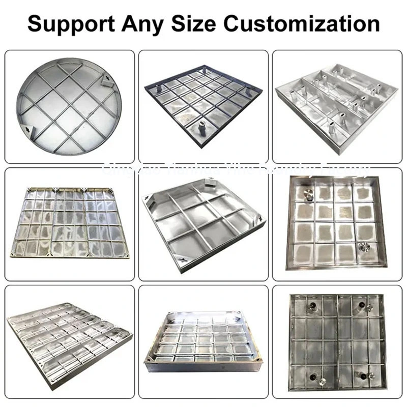 Custom Outdoor Drain Grate Manhole Cover 304 Stainless Steel