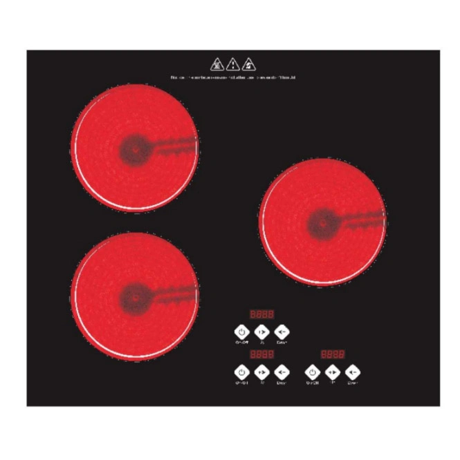 Construir en Cocina de vitrocerámica Cocina caliente Cocina Europea Cooktops inducción eléctrica Cocina de cerámica