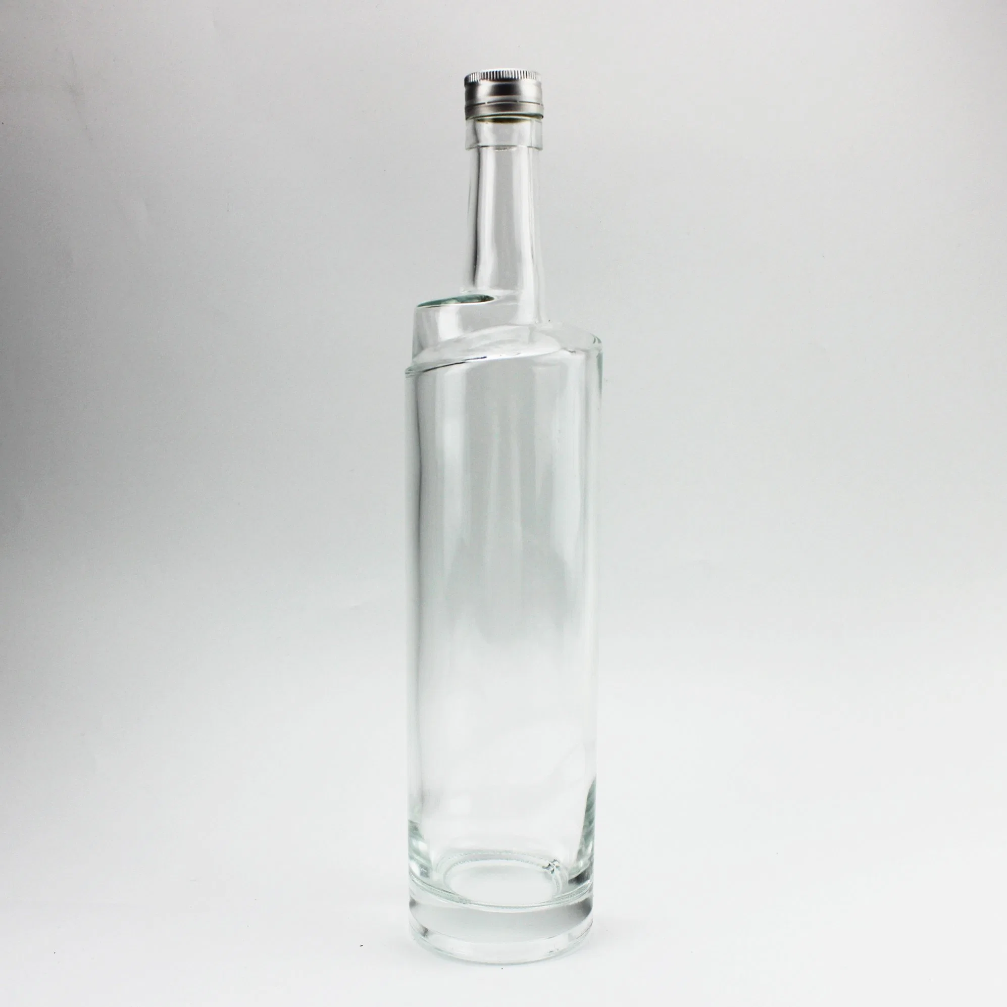 La Plaza Redonda personalizada botella las botellas de vidrio al por mayor descuento grandes botellas de vidrio