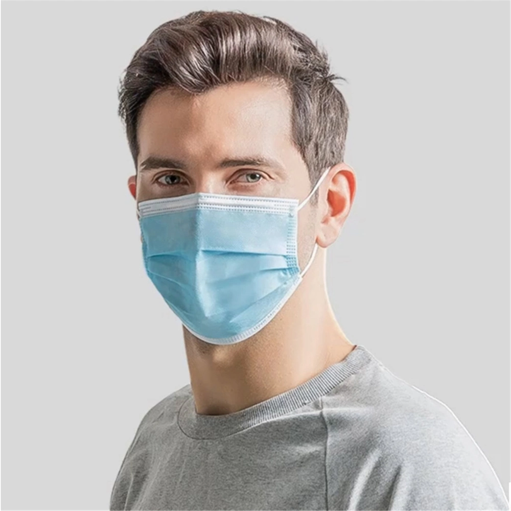 50 PCS 3-Ply Disposable Mask Comfortable Sanitary Mask for Dust Safe and Breathable Protection and Personal Health