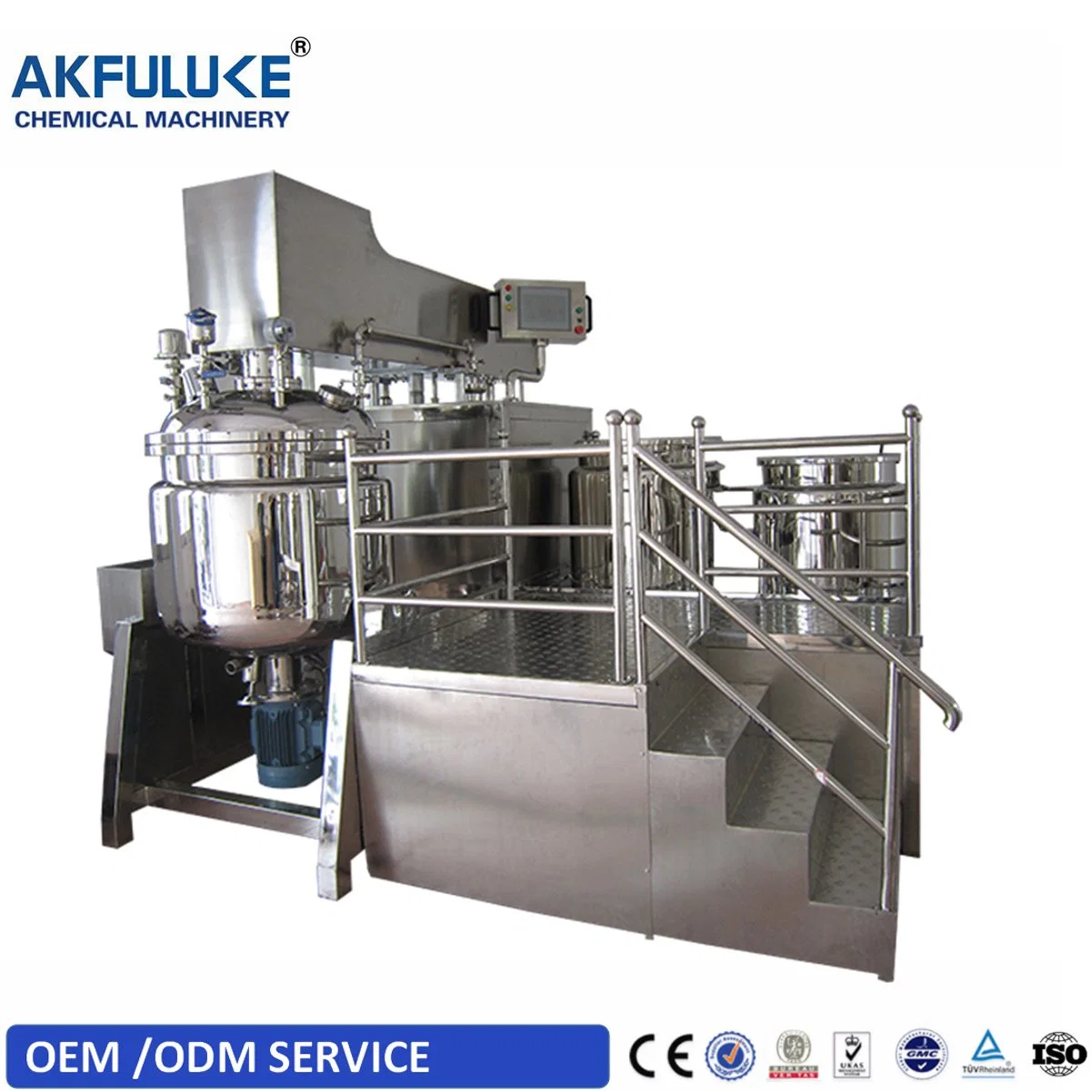 Vacuum Homogenizing Emulsifying Mixer Liquid Soap Paste Shaving Cream Making Emulsifier Machine Liquid Chemical Mixers Shower Gel Mixer Equipment Price