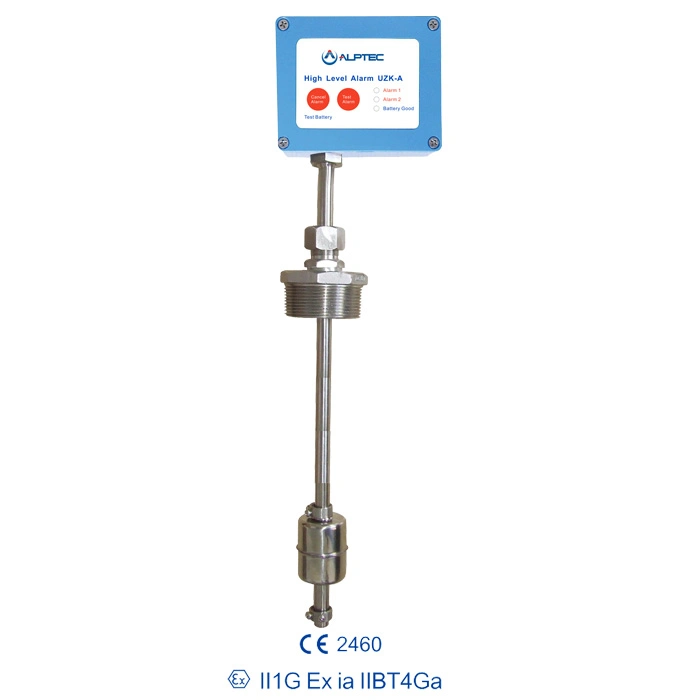 Overfill/Liquid Level/High Level Monitoring/Detecting/Stainless Steel Alarm for Mobile Tank