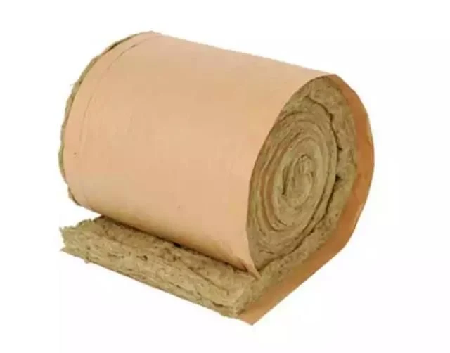 Used for Building Wall Roof Insulation Glasswool Roll Felt Sound Insulation and Heat Insulation Kraft Facing