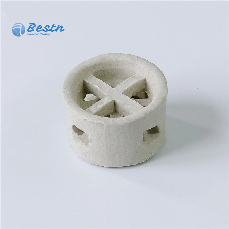 25mm 50mm 76mm Ceramic Cascade Mini Ring for Distillation Column Tower Packing