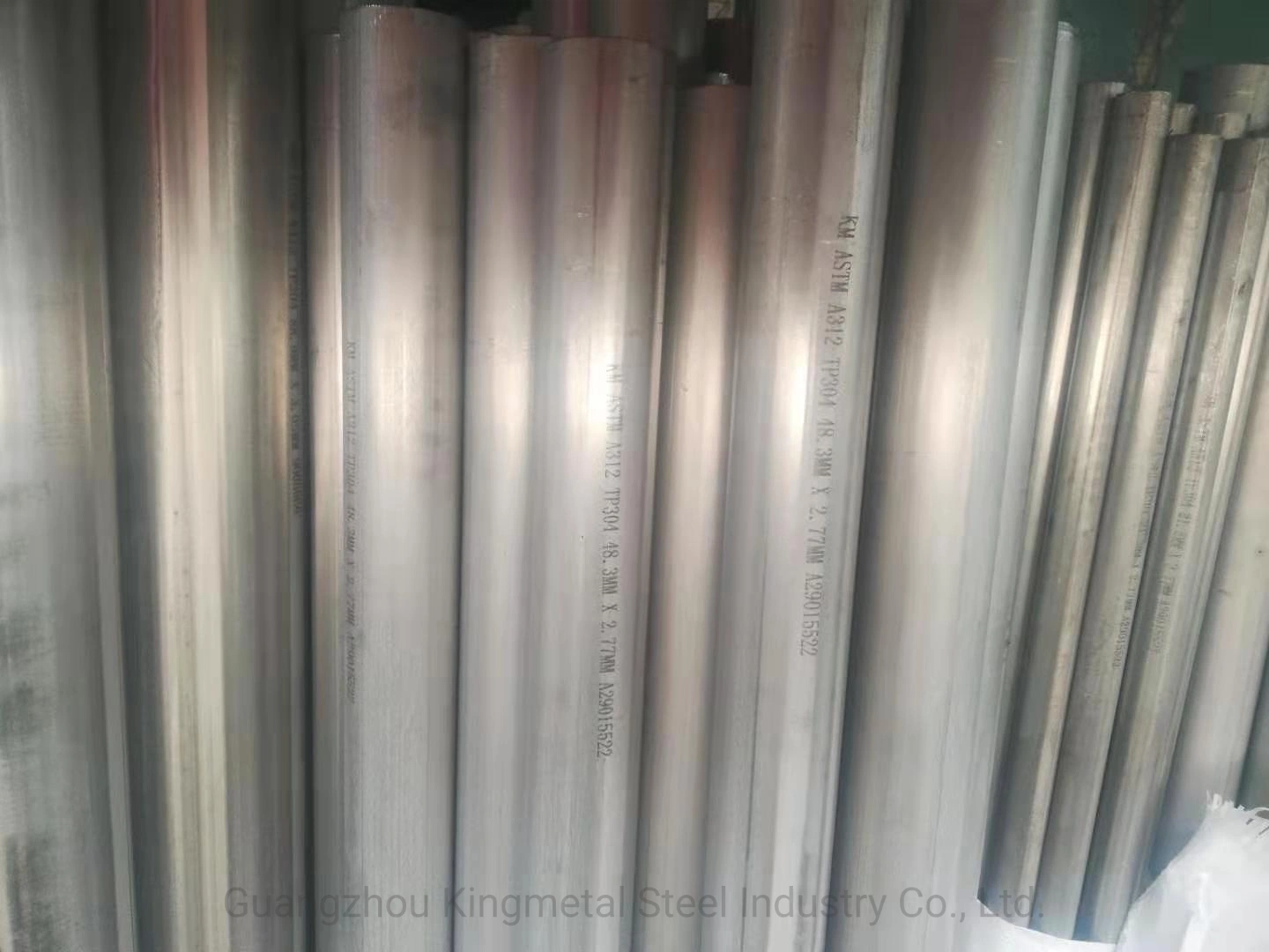 ASTM A268 TP410 / TP430 / TP439 Tubo de acero inoxidable