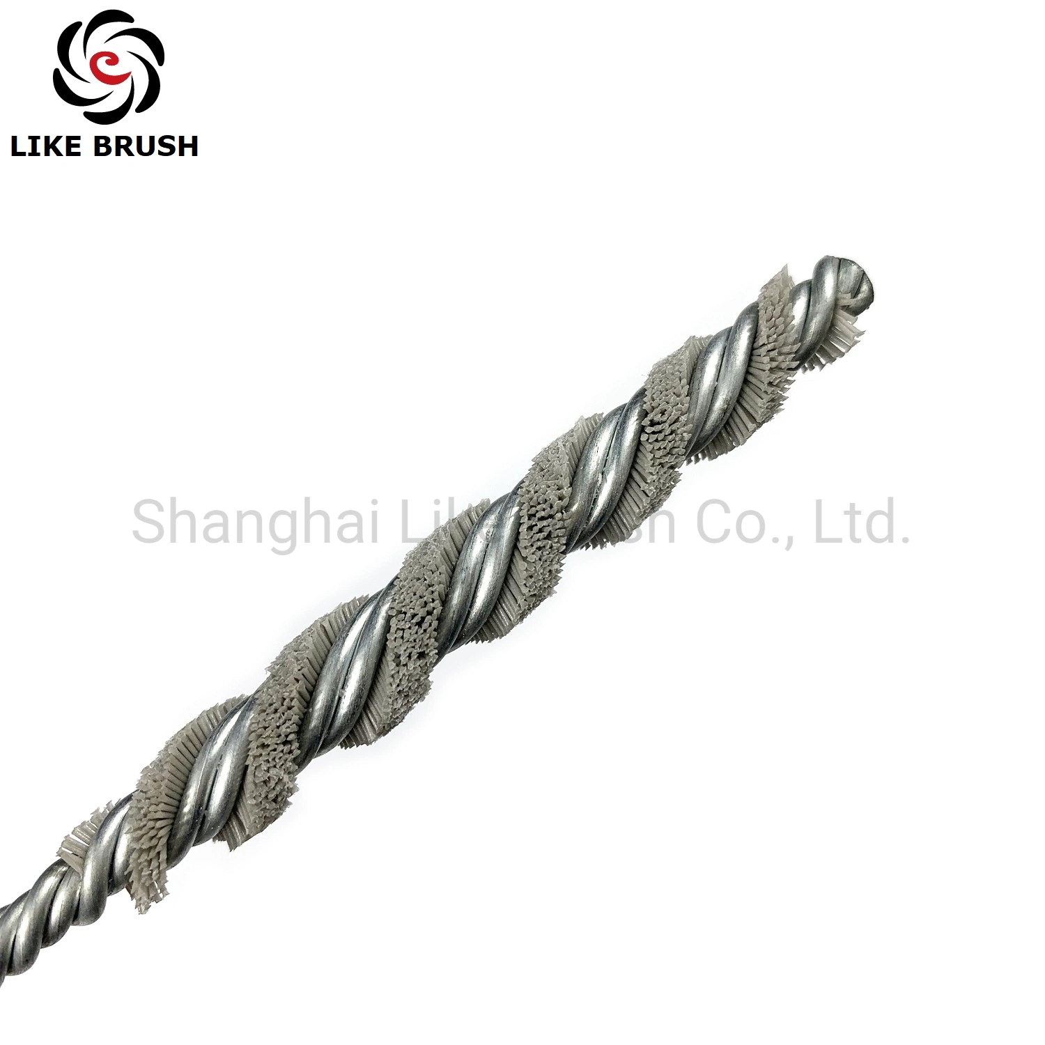 Double Stem Double Spiral Aluminum Oxide Wire Spiral Brushes