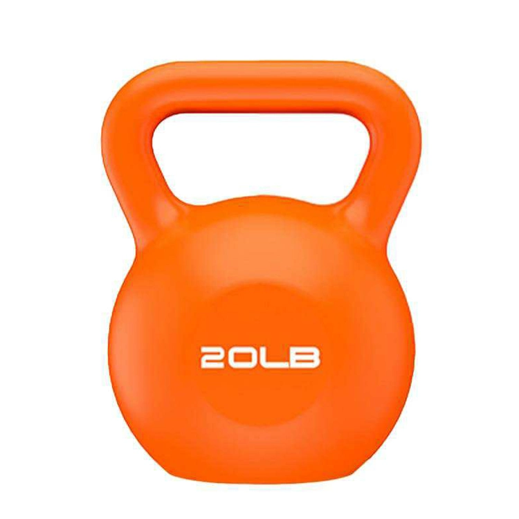 Bajo Precio Mujer de alta calidad cuerpo Construcción de caucho Coat Cemento Kettlebell de colores