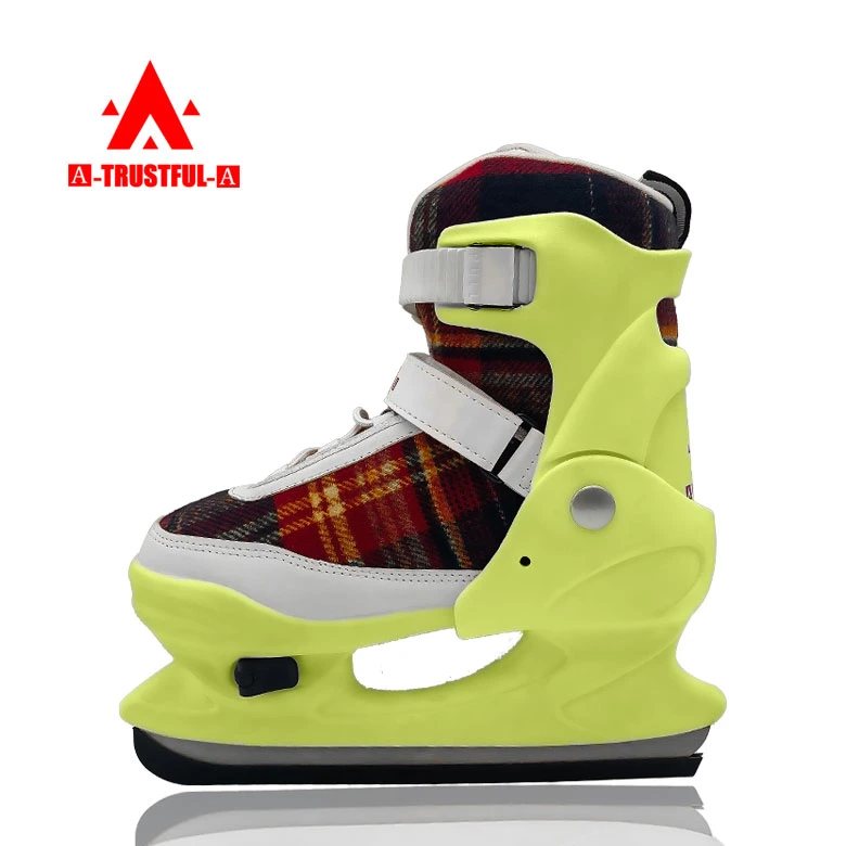 Chaussures de skateboard personnalisables couleur patins à glace réglables de haute qualité pour enfant