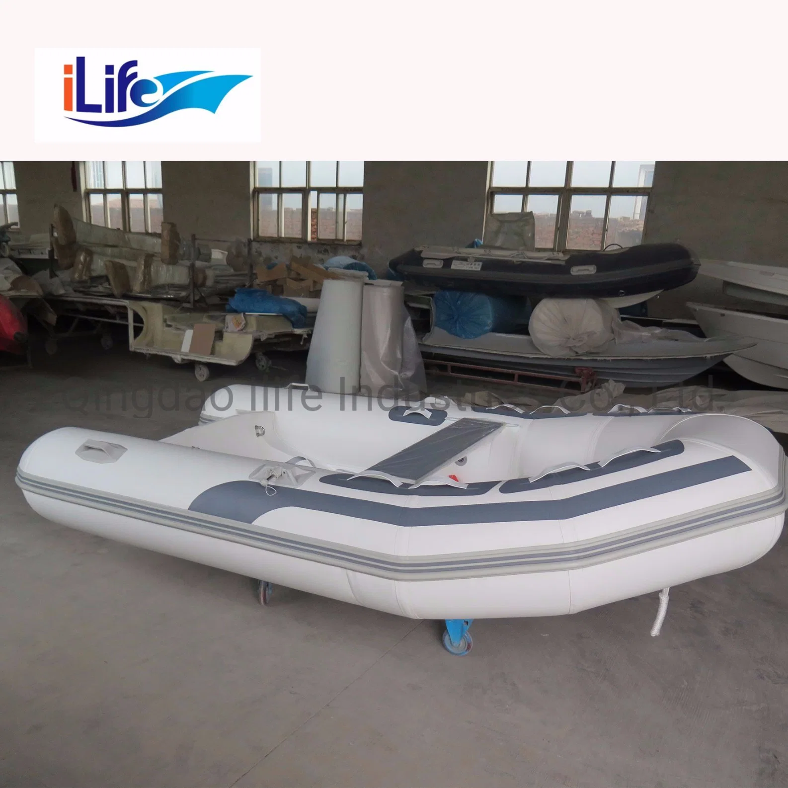 Ilife (CE) 9.1FT 280cm 2 Persons Small Sport Speed Fiberglass Fishing Boat for Sale