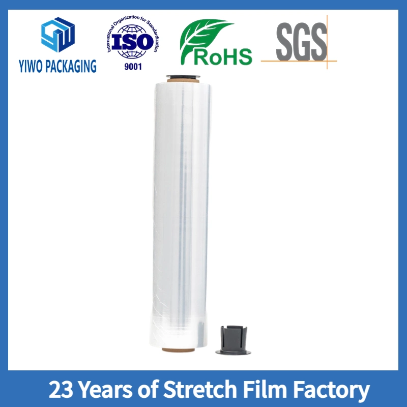 2'' Hand Wrapping Film Clear Stretch Film for Storage/Package/Transportation/Moving