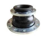 ANSI Flexible Rubber Expansion Joint - Eccentric Reducer, 4" Single Arch, Nitrile, 8 Price, Pressure Drop Joints