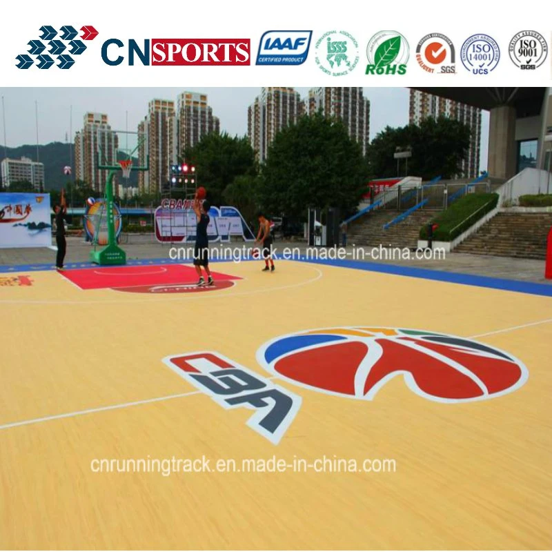 Cn-S04 Environmental Protection Spu Crystal Basketball Court Flooring