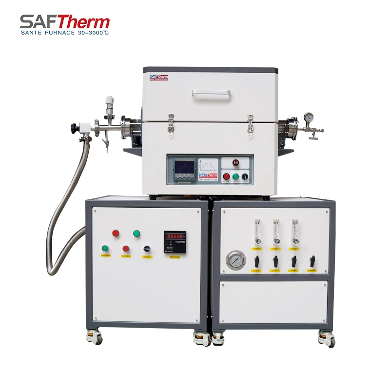 Programmable Vacuum Tube Furnace Laboratory CVD System Pid Automatic Digital Temperature Control