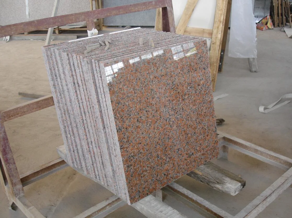 Cheapest Laying/Riven G562 Red Granite Garden/Museo Paving/Patio Slabs Online