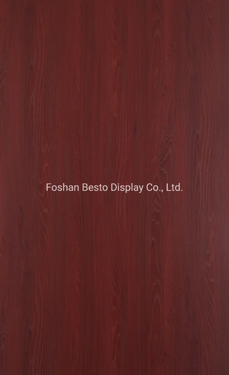 E1 Grade Textured Synchronized MDF Decorative &amp; Furniture Panels for Wardrobe/Kitchen Cabinet/Wall Panel