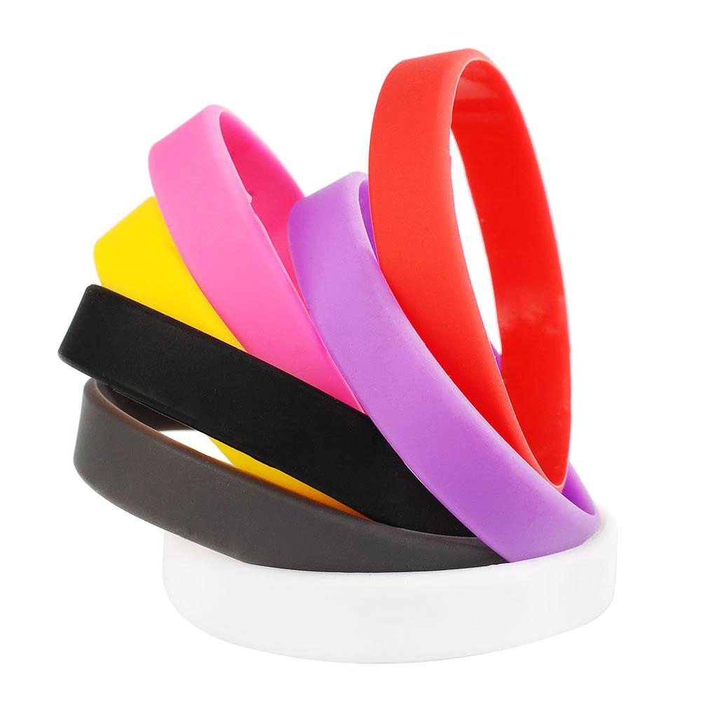 Personalized Silicone Wristbands Rubber Bracelets Sport Wristband