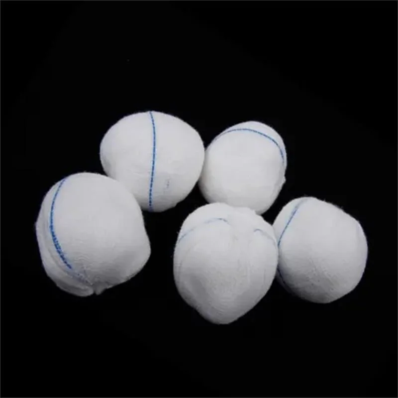 Wholesale Disposable Absorbent Medical Sterile 100% Pure Cotton X-ray Detectable Peanuts Gauze Balls