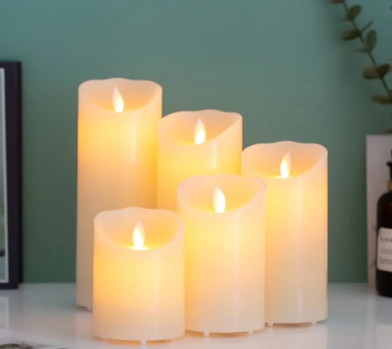 Hot Sale Flameless Votive Candles Electric Fake Candle LED Tea Lights in Warm White for Other Wedding Home Decoration