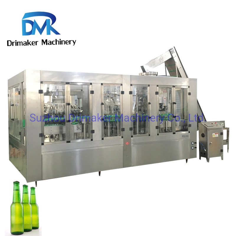 1000bph~24000+BPH Automatische Glasflasche Bier Füllung Abfüllung Maschine