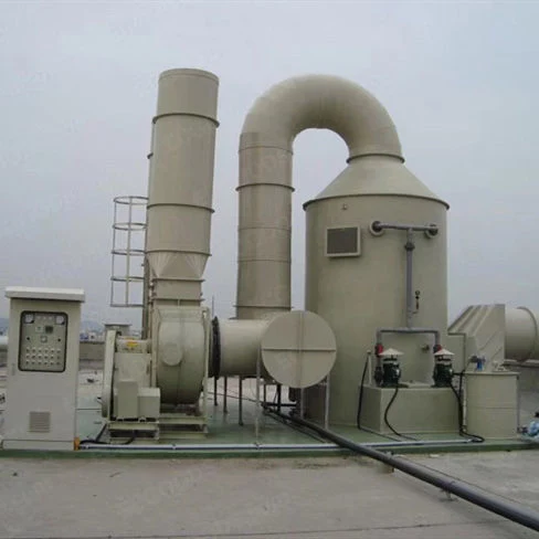 Waste Gas Cleaner Industrial Dust Demoval Washing Tower