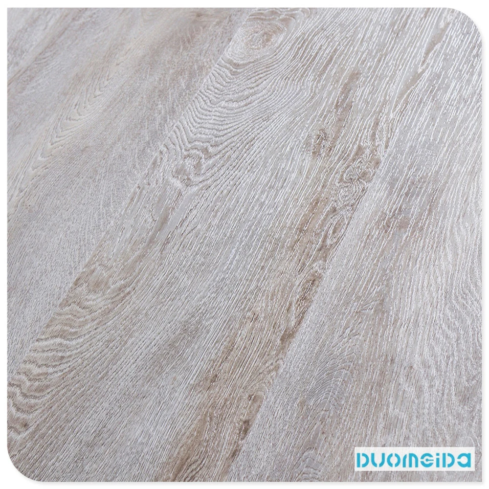 Plywood Wood Grain Wear-Resistant PVC / WPC Vinyl Flooring