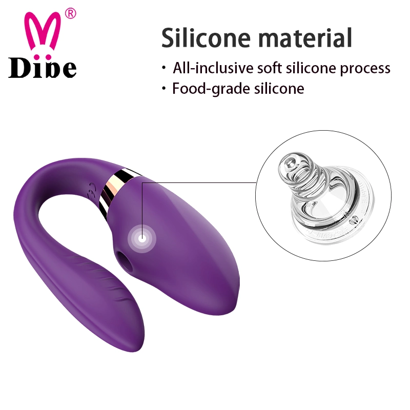 El control remoto inalámbrico juguete sexual de la vibración doble de silicona Strapon Vagina portátil bola G Spot Vibrador Clitoris Cygnet