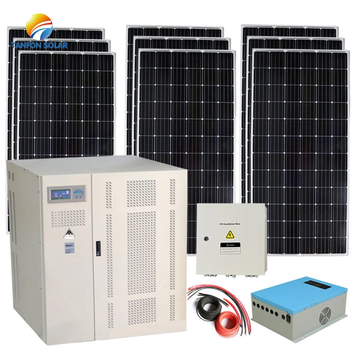 100kw off Grid Home Use with Poly Panel Solar Panel Power System with Battery Storage