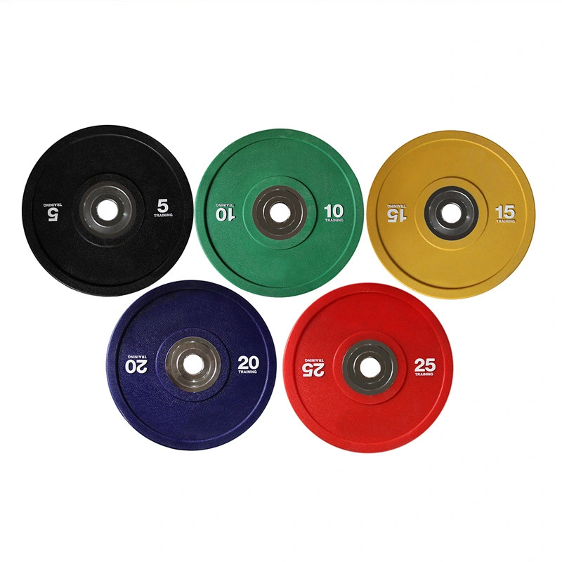 Fitness Competition Rubber Weightlifting Barbell Rubber Weight Plate