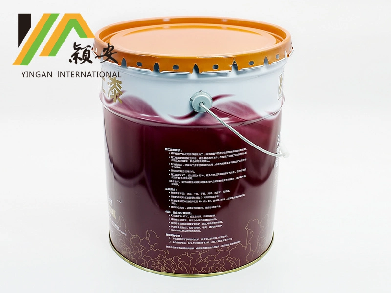 Steel Pail Tin Cans Metal Tin Containers Metal Drum Chemical Storage Container Paint Can