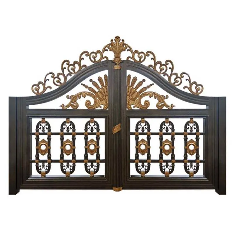 Wrought Iron Main Gate Design Front Door and Fencing