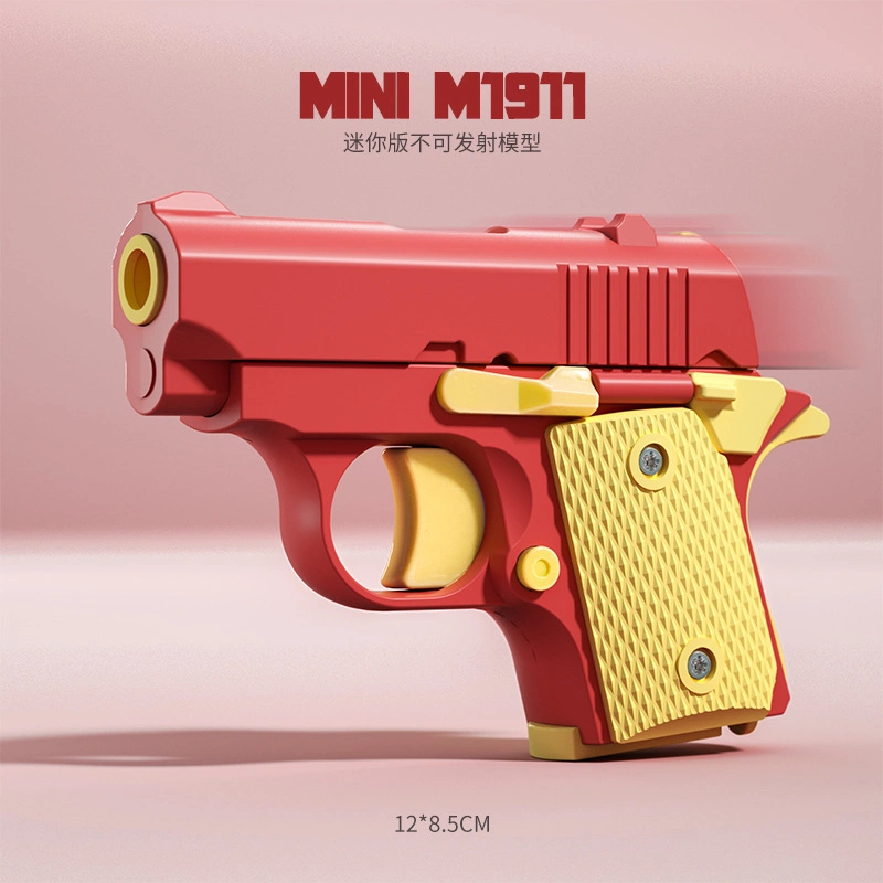 TikTok Mini 1911 Dekompression Spielzeug Gun 3D Schwerkraft Pistolen Spielzeug Pistole