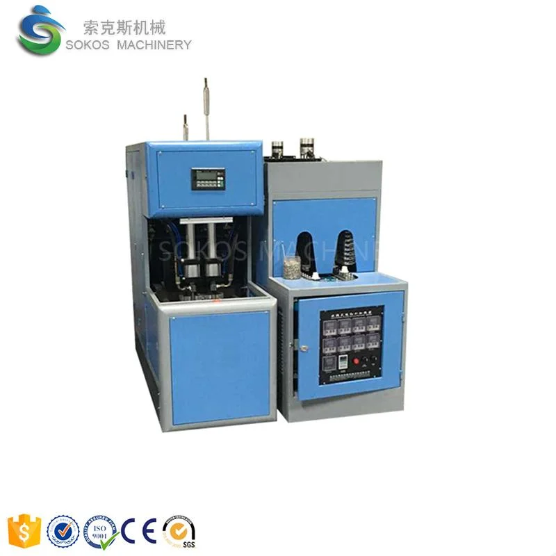 Semi Automatic Pet Bottle Blowing Machine with 4 Cavities