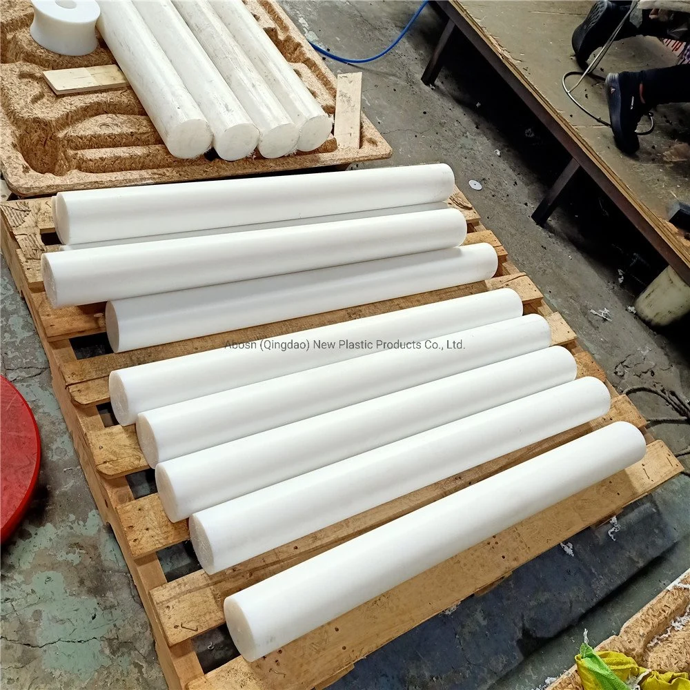 Superior Quality Solid Plastic UHMW-PE Bar Extruding UHMWPE HDPE PP PA POM PTFE Rod