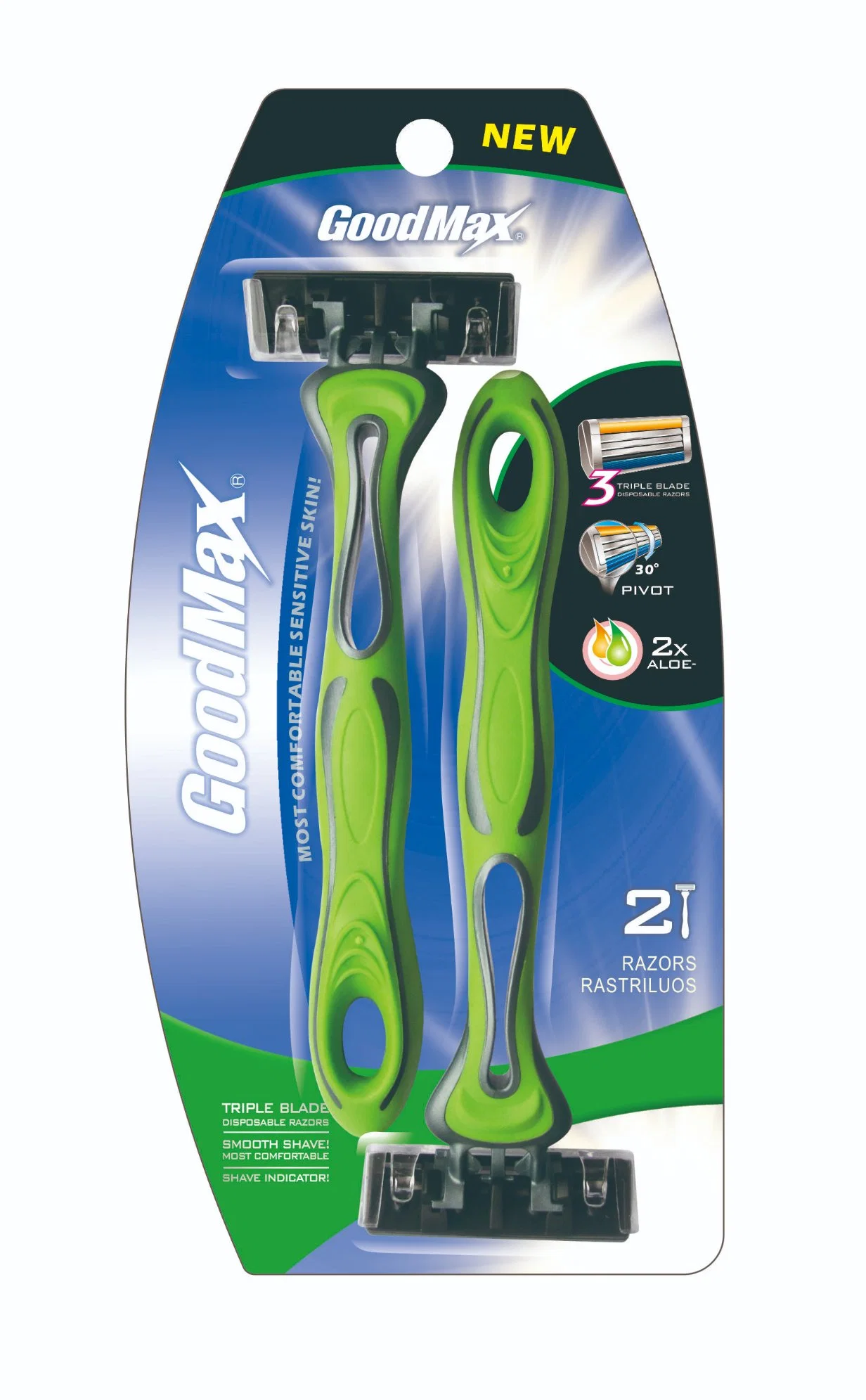 OEM Brand Color Disposable Triple Blade Razor OEM