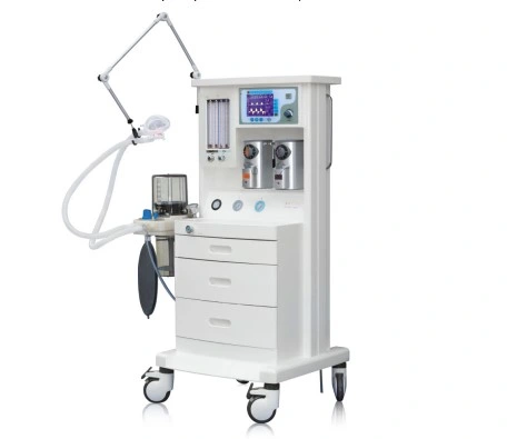 Anesthesia Machine with Ventilator Aj-2103 2 Vaporizers 2 Gas