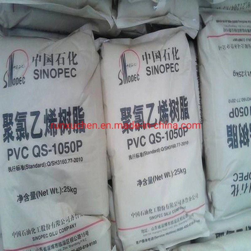 Sinopec Brand Polyvinyl Chloride Virgin PVC Resin Powder Sg5 S700 S1300 S1000 S1050p