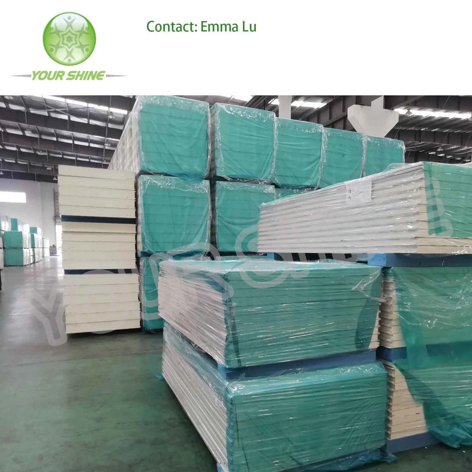 Building Materials Fireproof Aluminum Foam PU PIR PUR MDF Sandwich Panel