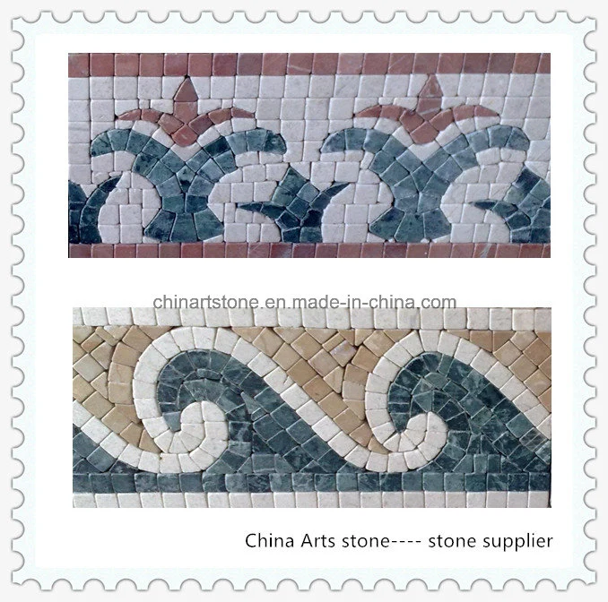 Nature Stone Mosaic White Marble Mosaic for House Building Material Wall and Floor Tile in North America