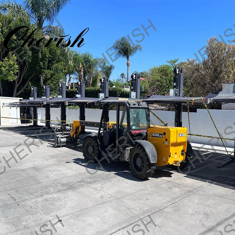 Double Level Share Column Parking Lift Car Stacker