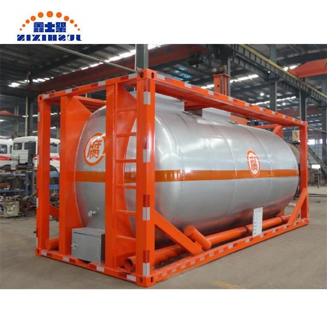 Hot Selling ISO Standard 20-Foot T4 Acrylic/Chemical Liquid Carbon Steel Tank Container