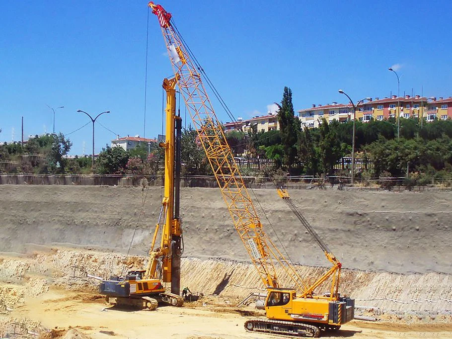 Máquina de perfuração de construção, perfuradora rotativa, Rig. 150 kg. M Xr150d motor diesel